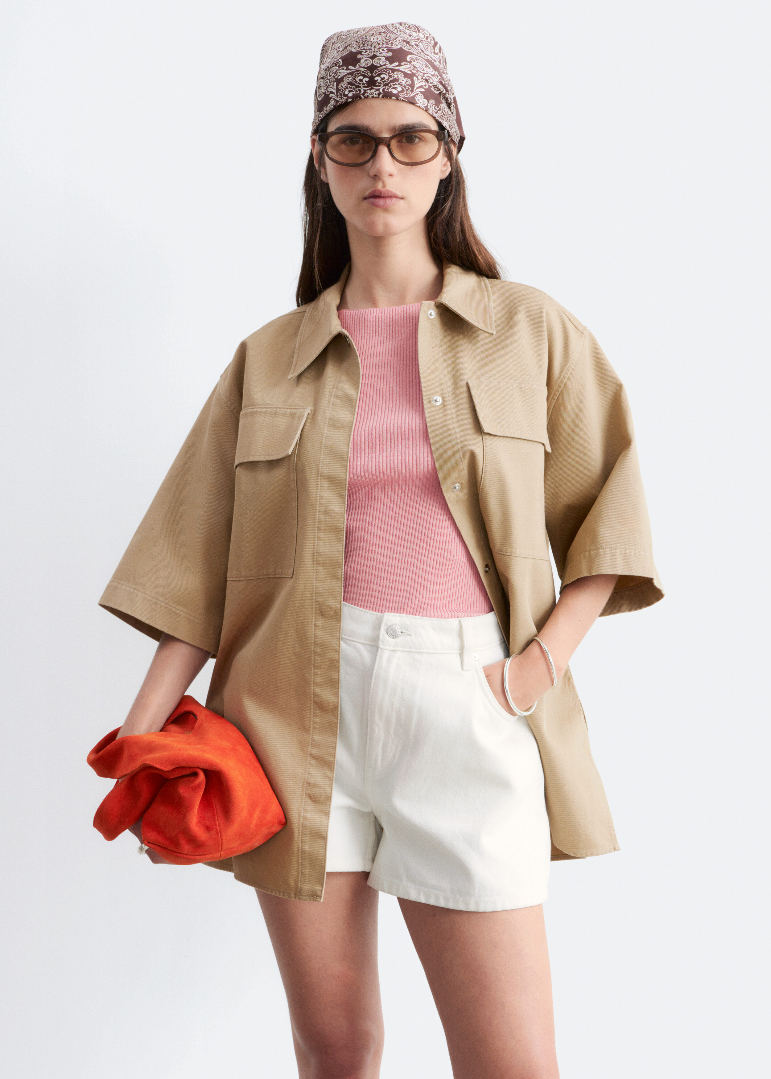 & Other Stories RELAXED DENIM SHORTS
