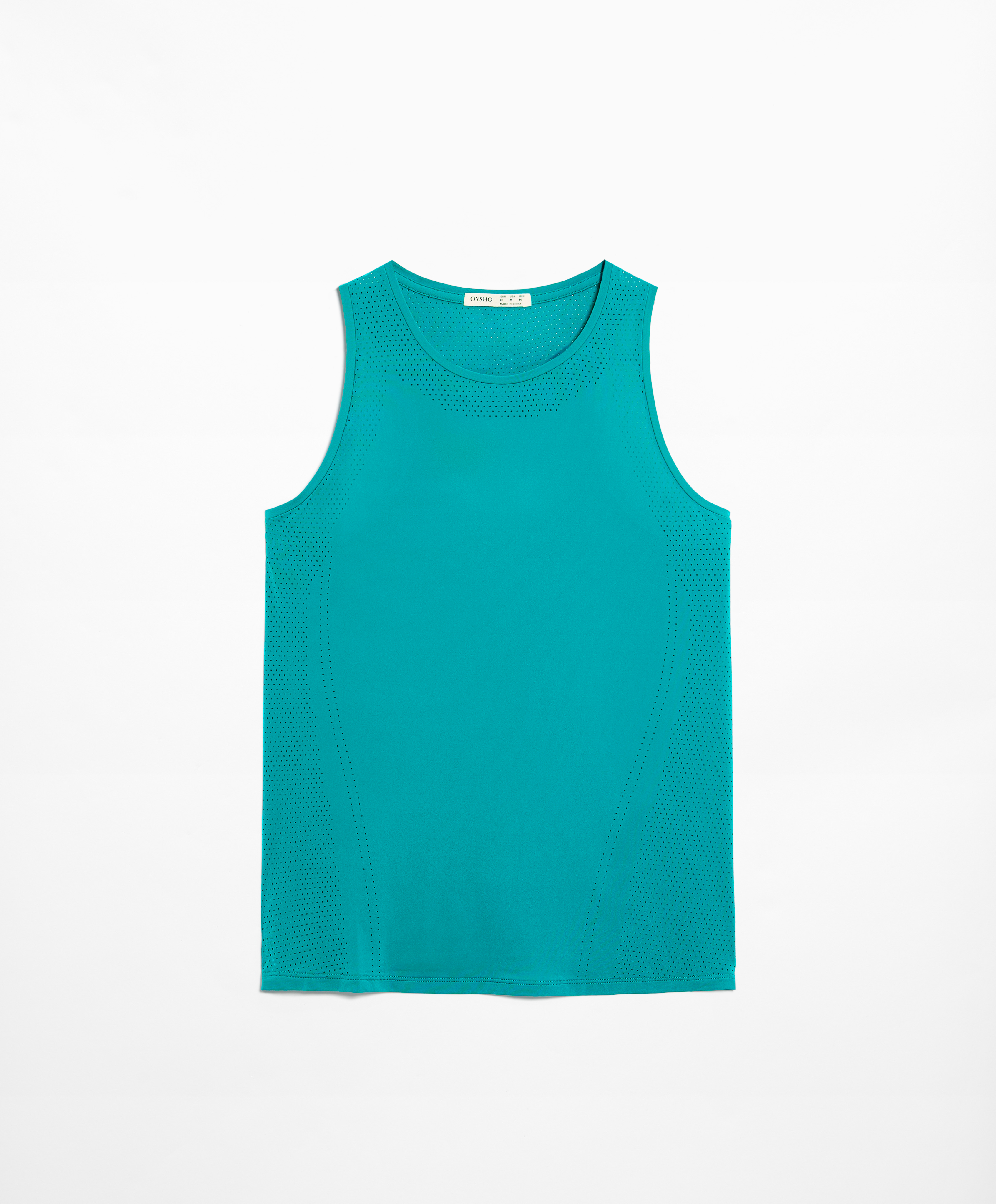 OYSHO Sleeveless technical T-shirt with open back