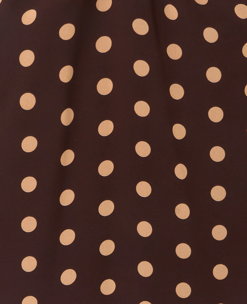 Pimkie Top dos-nu en voile motif pois