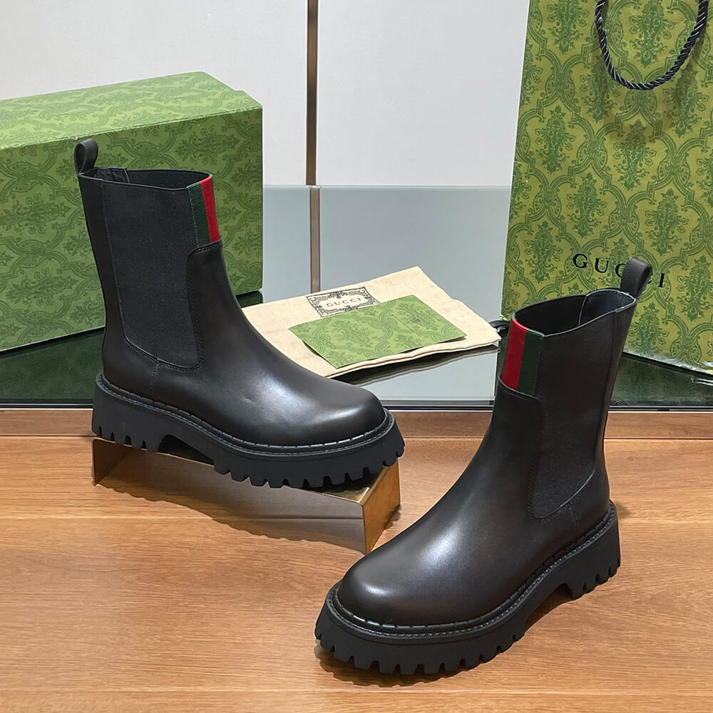 GUCCI Women s boot with Web - Top Club