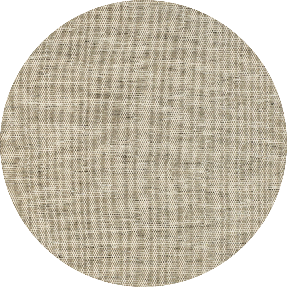 Vloerkleed Teppe grey white Ø200 cm