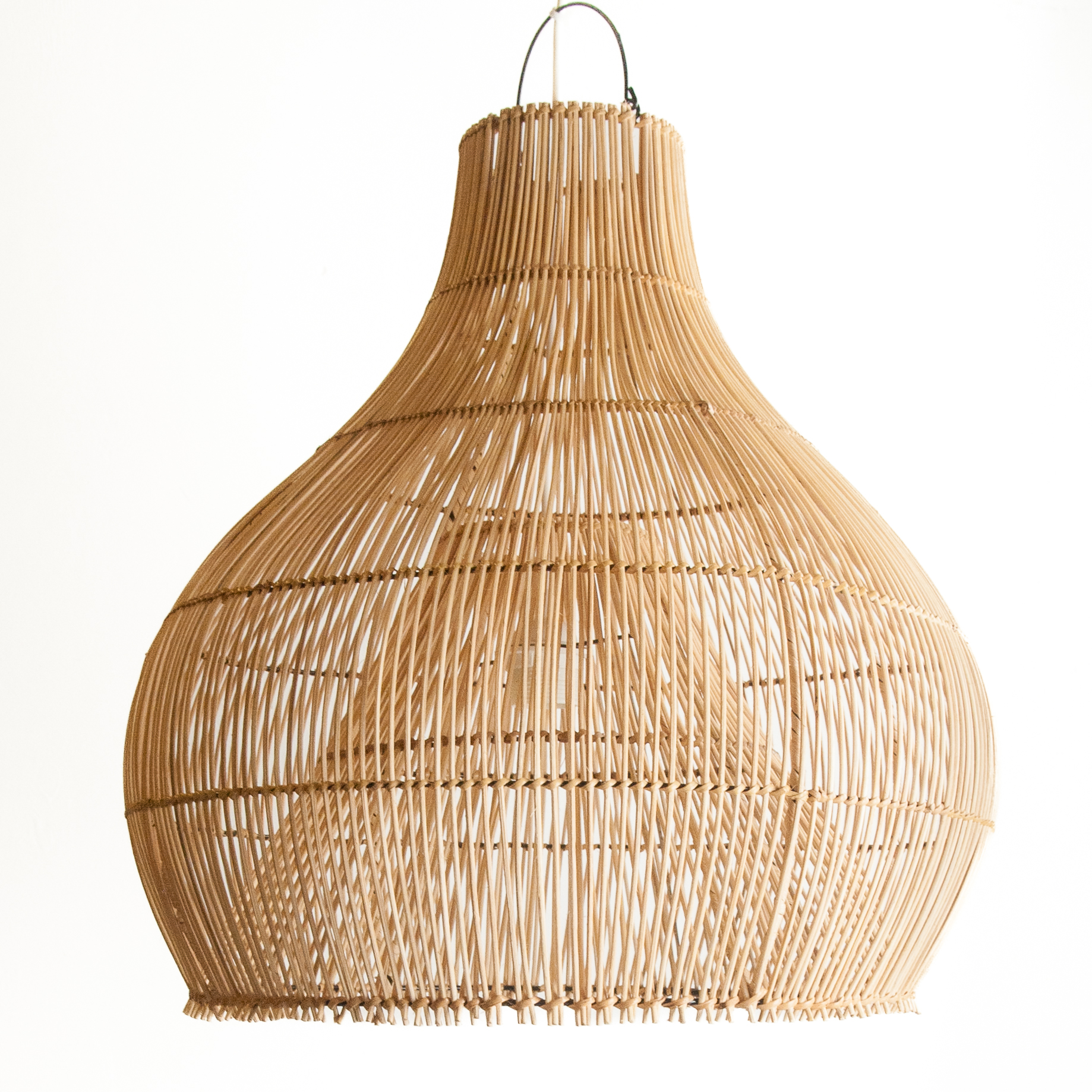 Rotan hanglamp Bandung natural