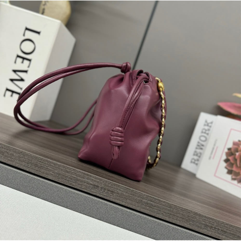Loewe Medium Flamenco purse in mellow nappa lambskin - Top Club