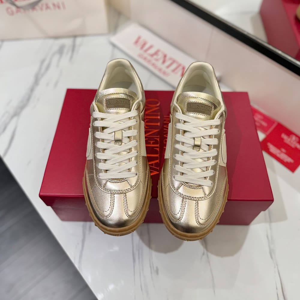 VALENTINO Women s UPVILLAGE calfskin sneakers - Top Club
