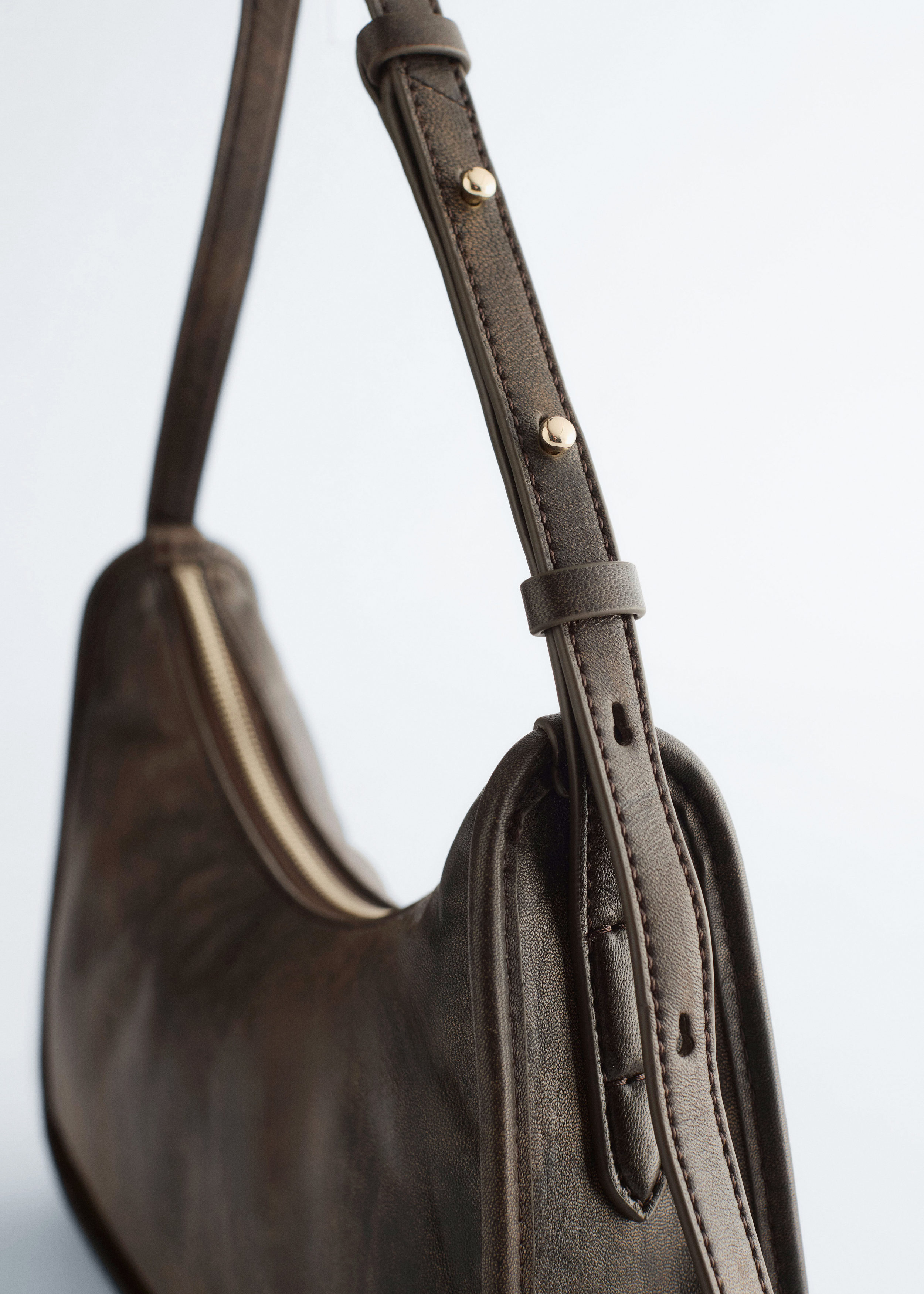 & Other Stories LEATHER SHOULDER BAG
