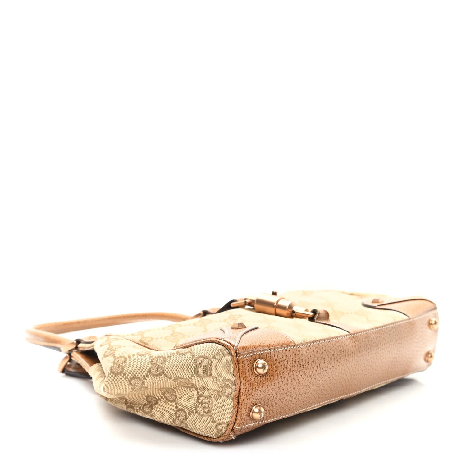 Monogram Calfskin Bardot Shoulder Bag - Top Club
