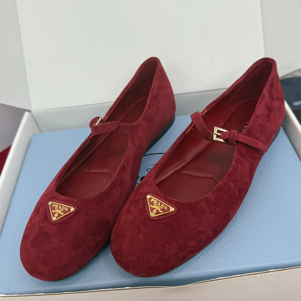PRADA Suede ballerinas - Top Club