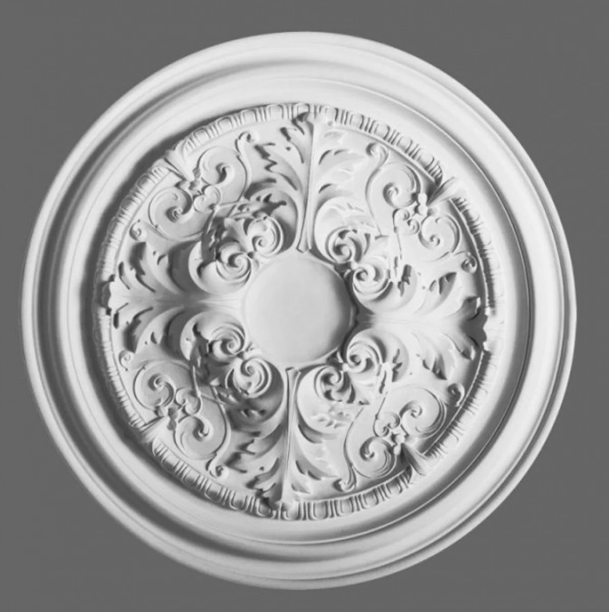 Stucco rosette 69.5 x 69.5 cm Ceiling stucco Ceiling rosette Stucco rosette Wall rosette Baroque Jugendstil