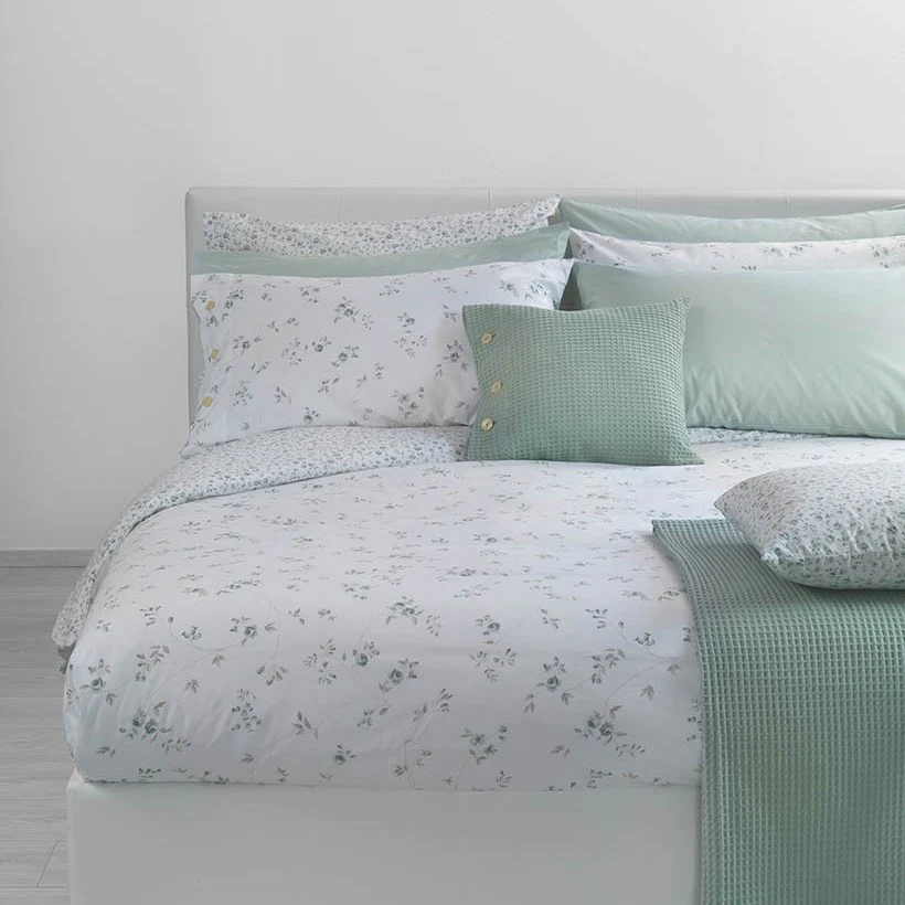 Copriletto Trapuntato In Percalle Agatha Matrimoniale