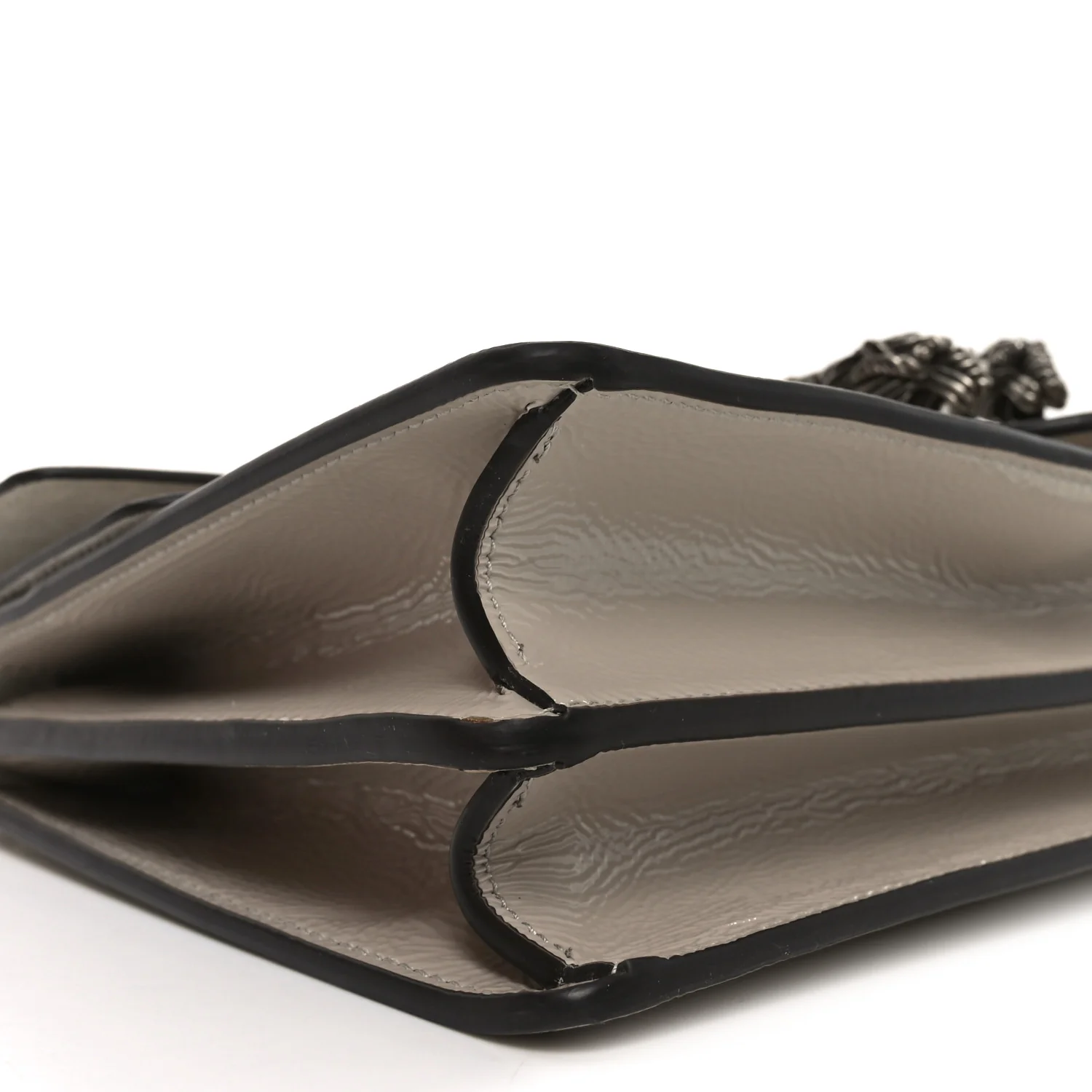 Crinkled Patent Small Dionysus Shoulder Bag Sphinx - Top Club