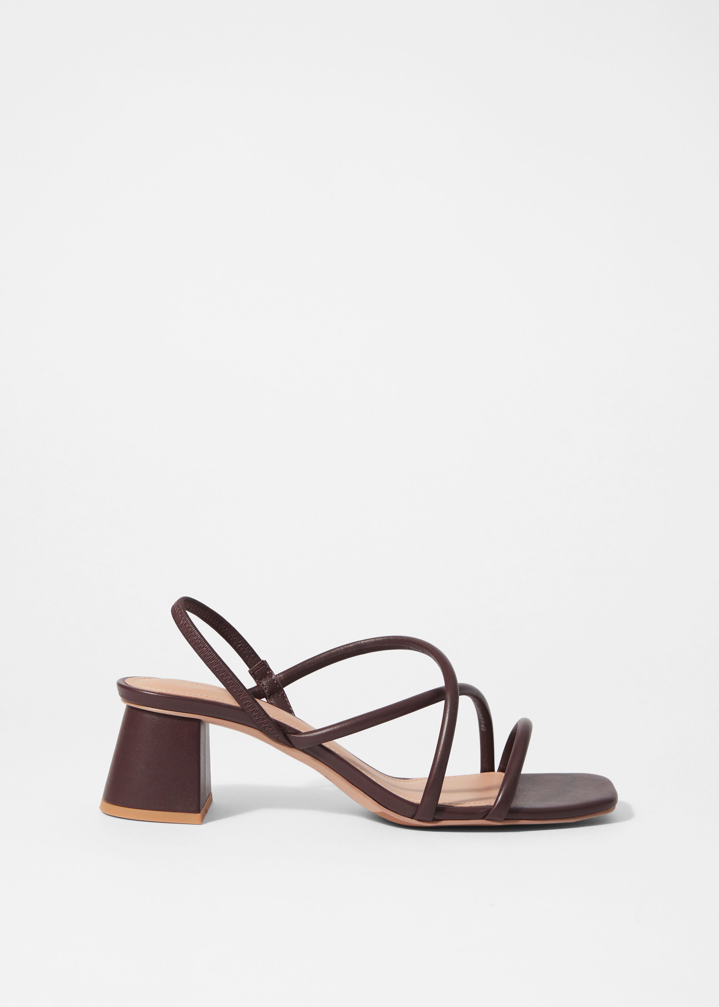 & Other Stories STRAPPY BLOCK HEEL SANDALS