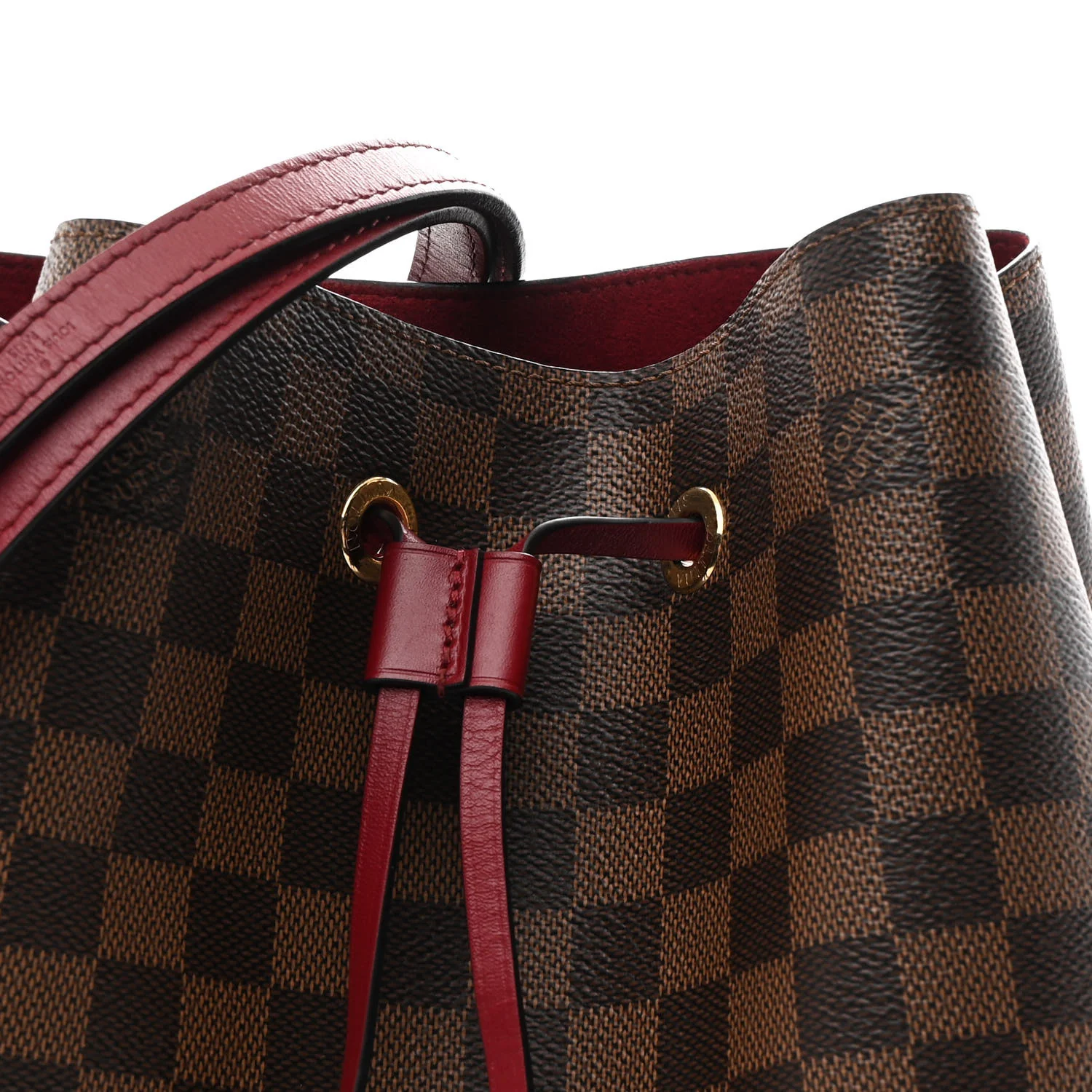 Damier Ebene Neonoe MM Cherry Berry - Top Club