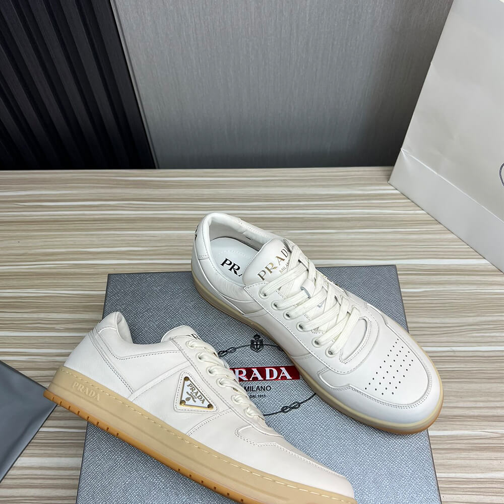Prada Downtown nappa leather sneakers - Top Club