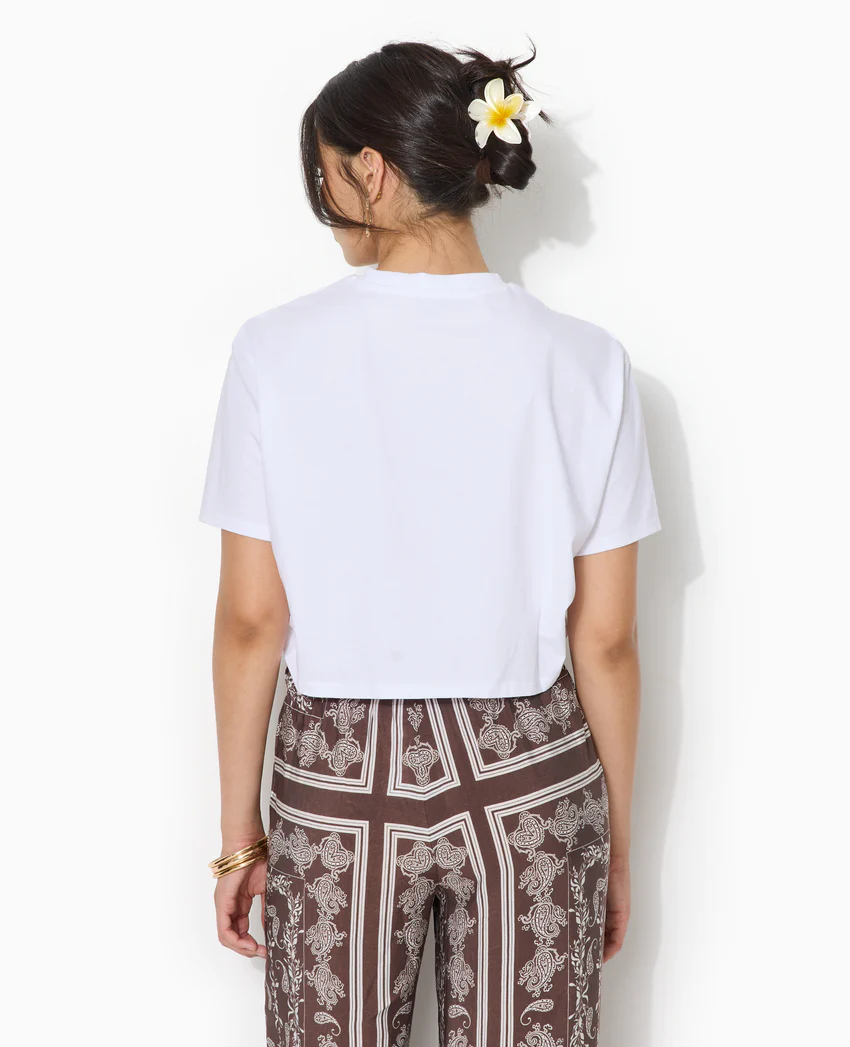 Pimkie T-shirt court avec détail élastique
