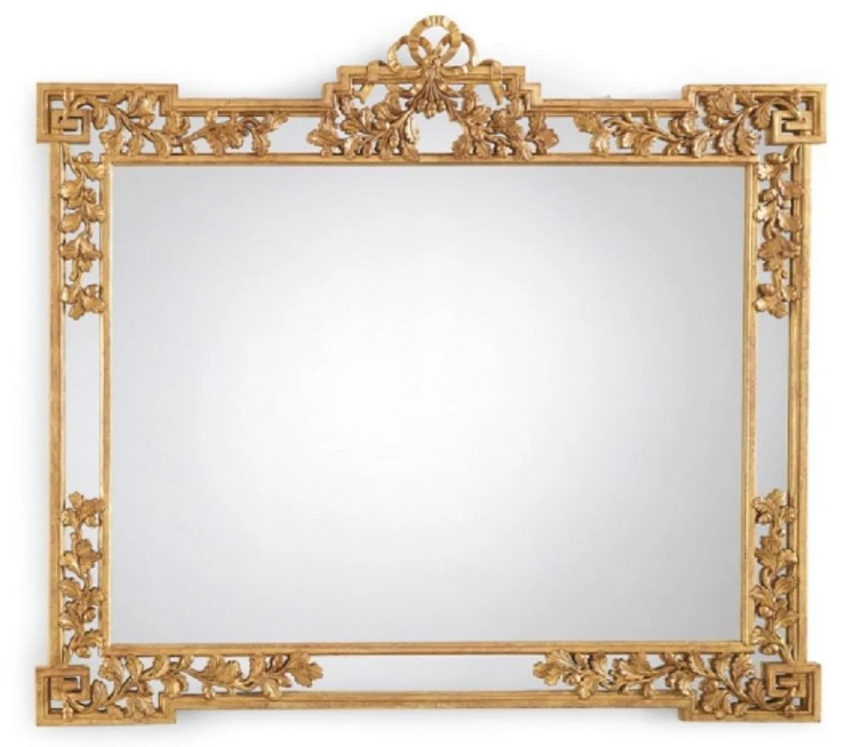 Luxury Baroque Mirror Antique Gold - Magnificent Italian Baroque Style Wall Mirror - Luxury Furniture in Baroque Style - Handmade Baroque Furniture - Made in Italy - Luxury Baroque Interior
