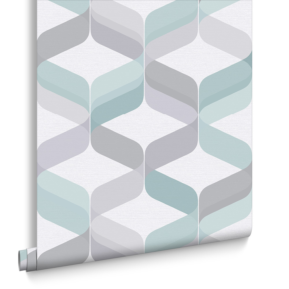Graham & Brown  vliesbehang  Retro Aqua Graham & Brown  vliesbehang  Retro Aqua