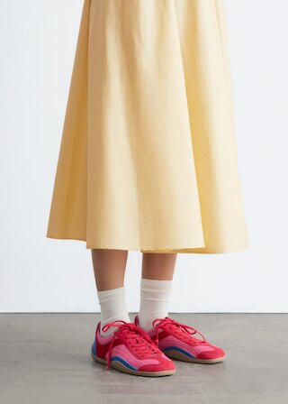 & Other Stories MINIMAL LEATHER SNEAKERS