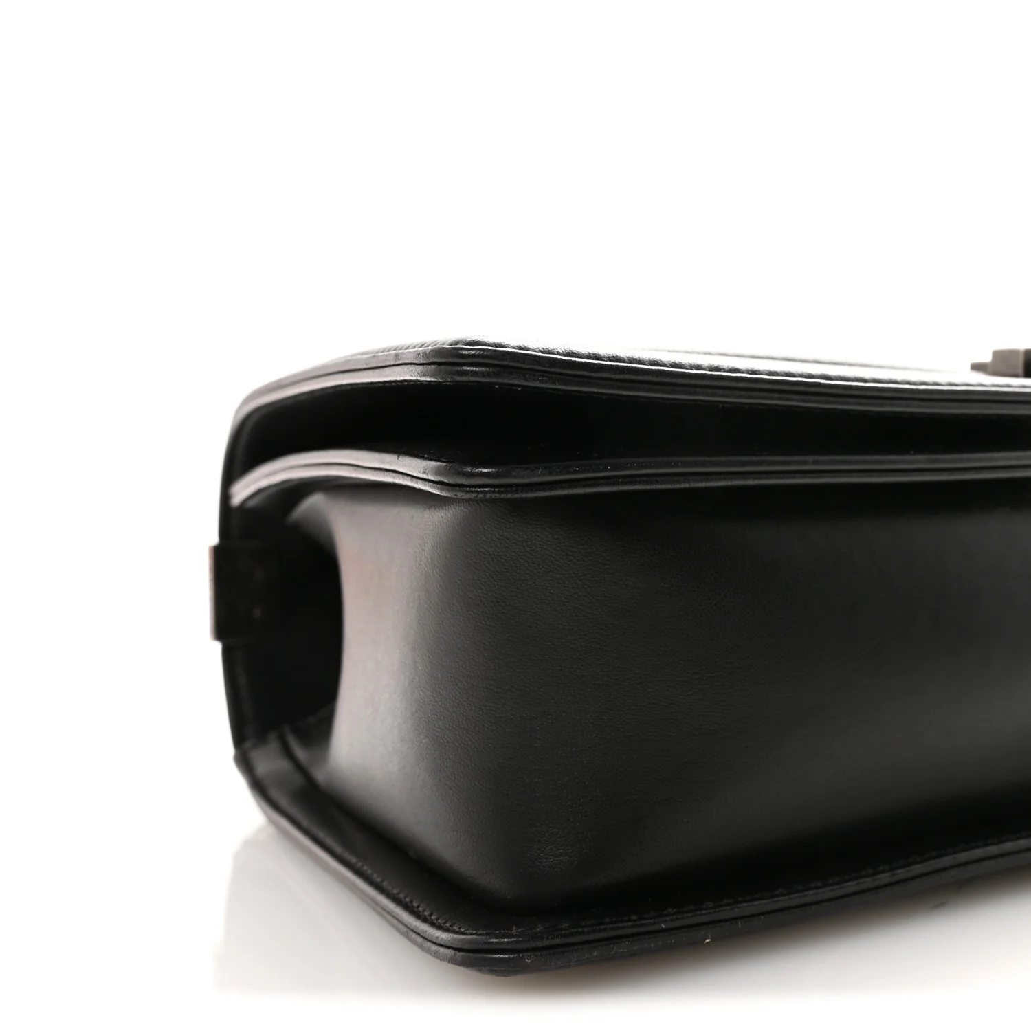 Lambskin Quilted New Medium Boy Flap Black - Top Club