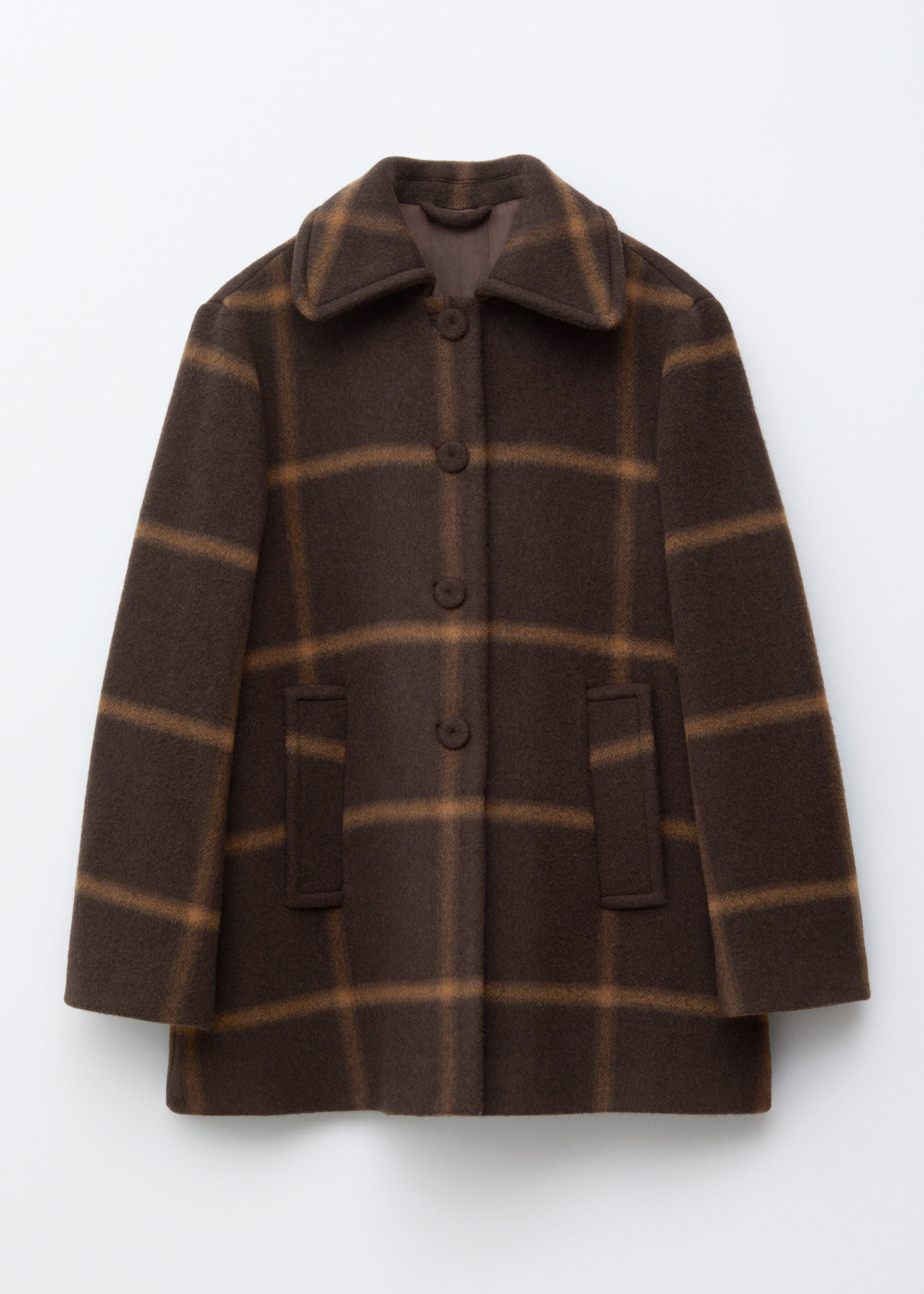 & Other Stories A-LINE WOOL COAT