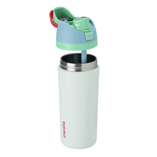Owala 16oz Kids' FreeSip Stainless Steel Insulated Bottle Rainforest