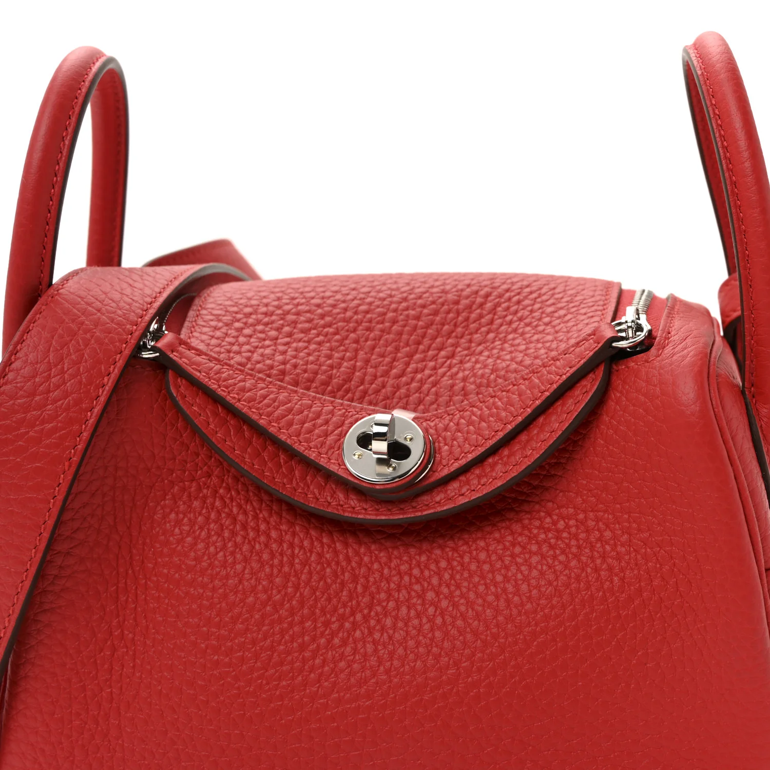 Taurillon Clemence Mini Lindy 20 Rouge Radieux - Top Club