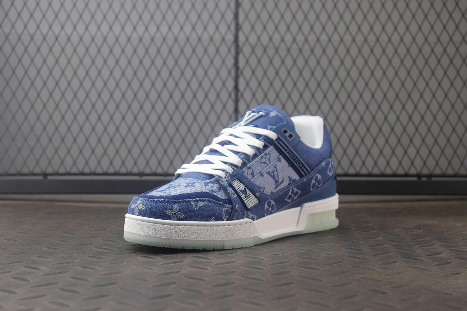 Louis Vuitton LV Trainer Denim Blue - Sneaker Replica Workshop