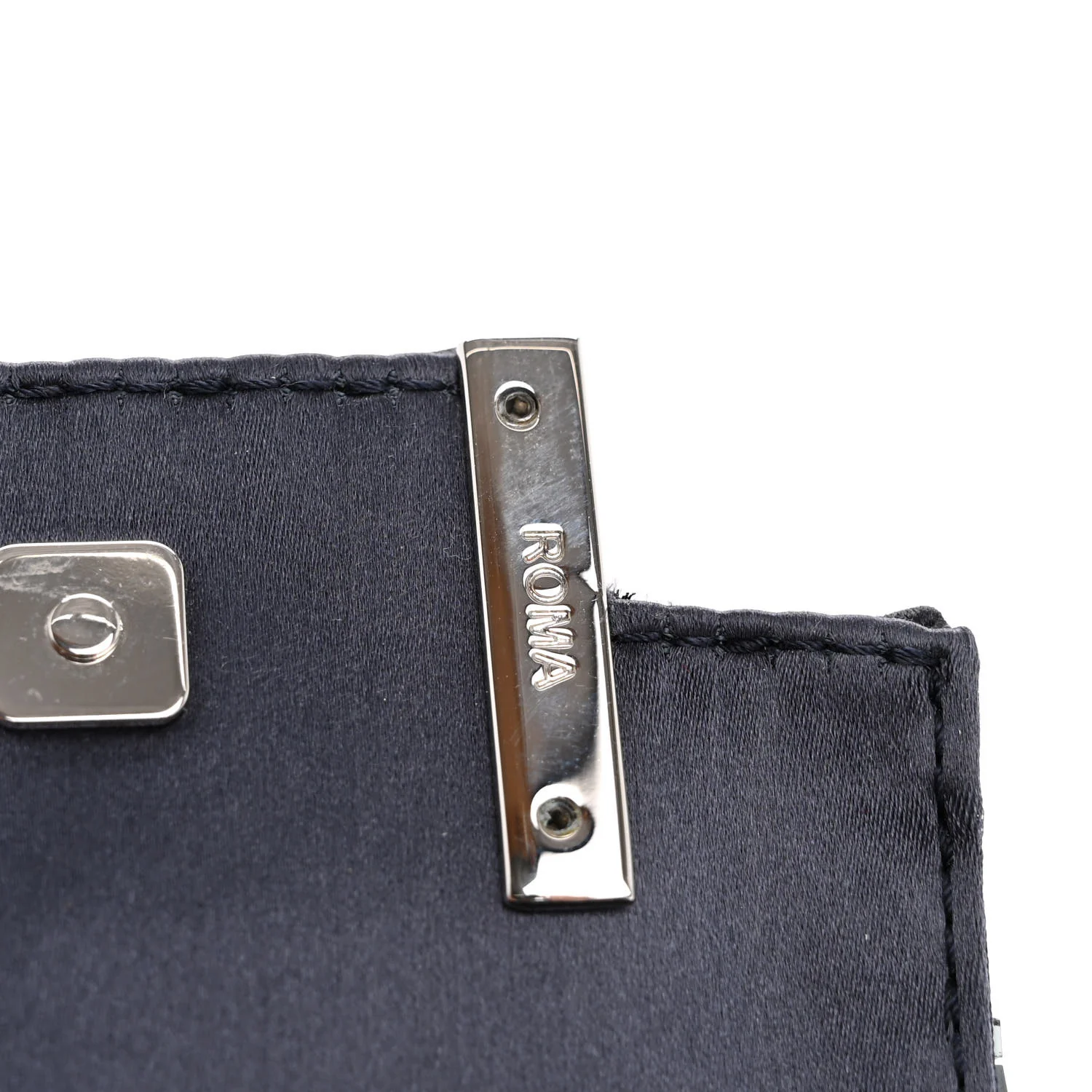 Sequin Paillettes Shiny Nappa Sex and the City Nano Maxi Buckle Baguette Charm Blue - Top Club
