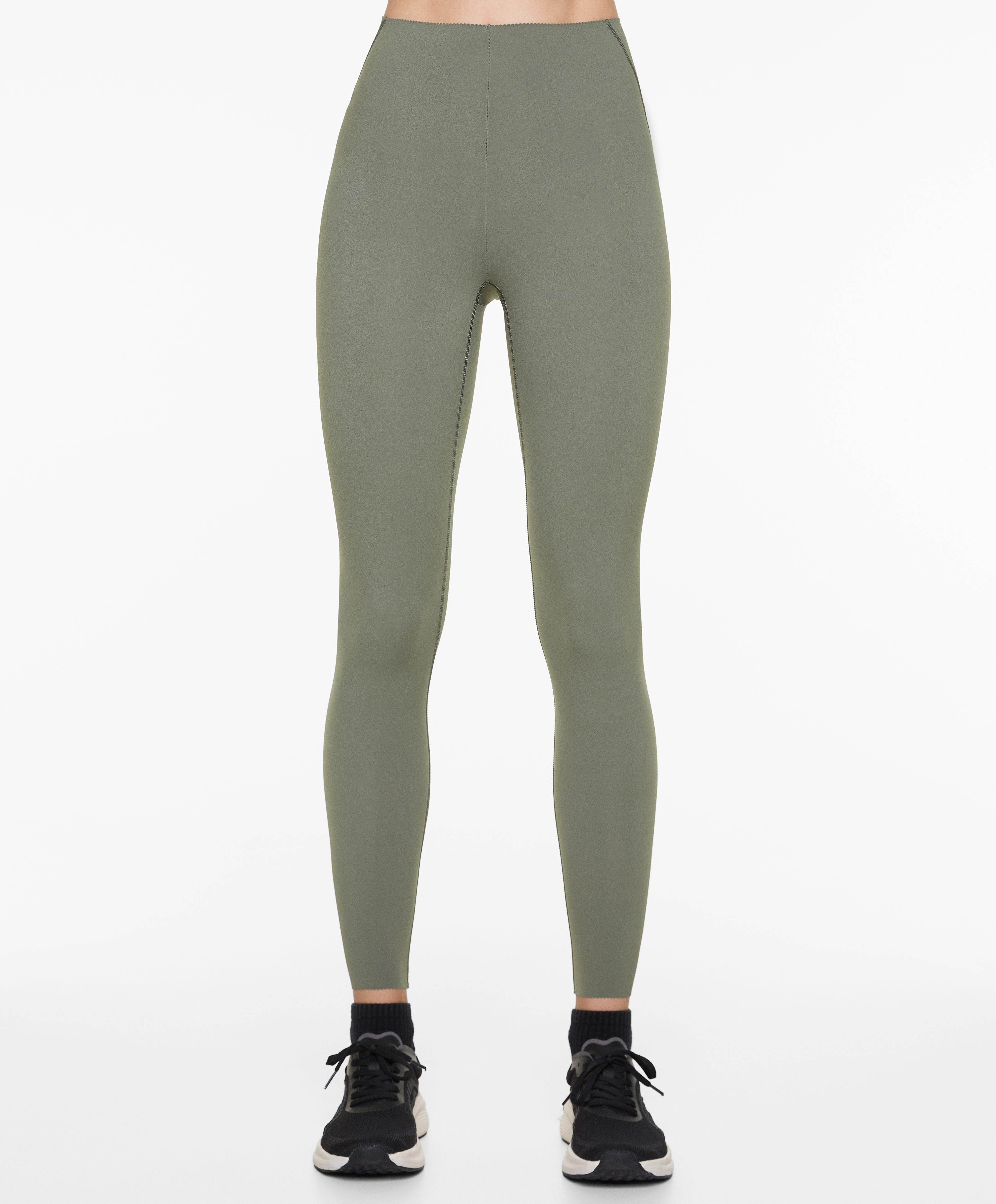 OYSHO Compressive core control ankle-length leggings
