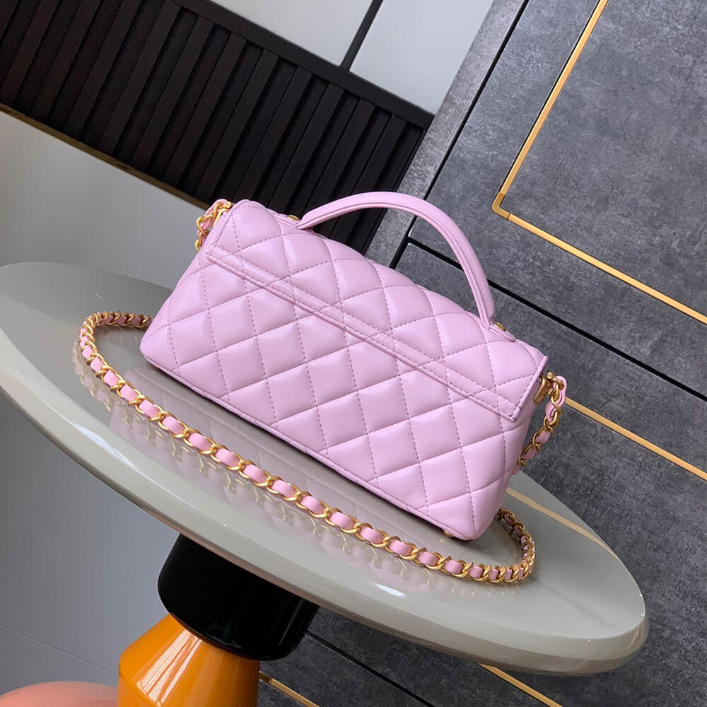 CHANEL Mini Flap Bag with Top Handle(HIGH-END GRADE) - Top Club
