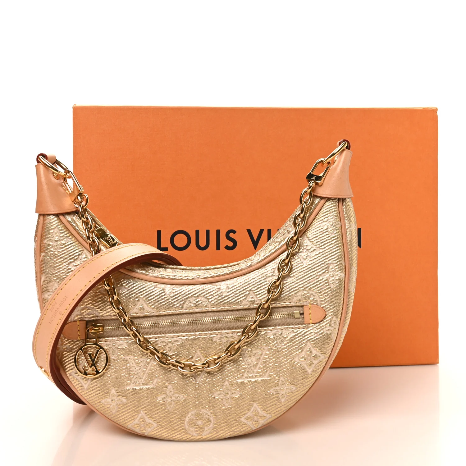 Monogram Jacquard Loop Gold - Top Club
