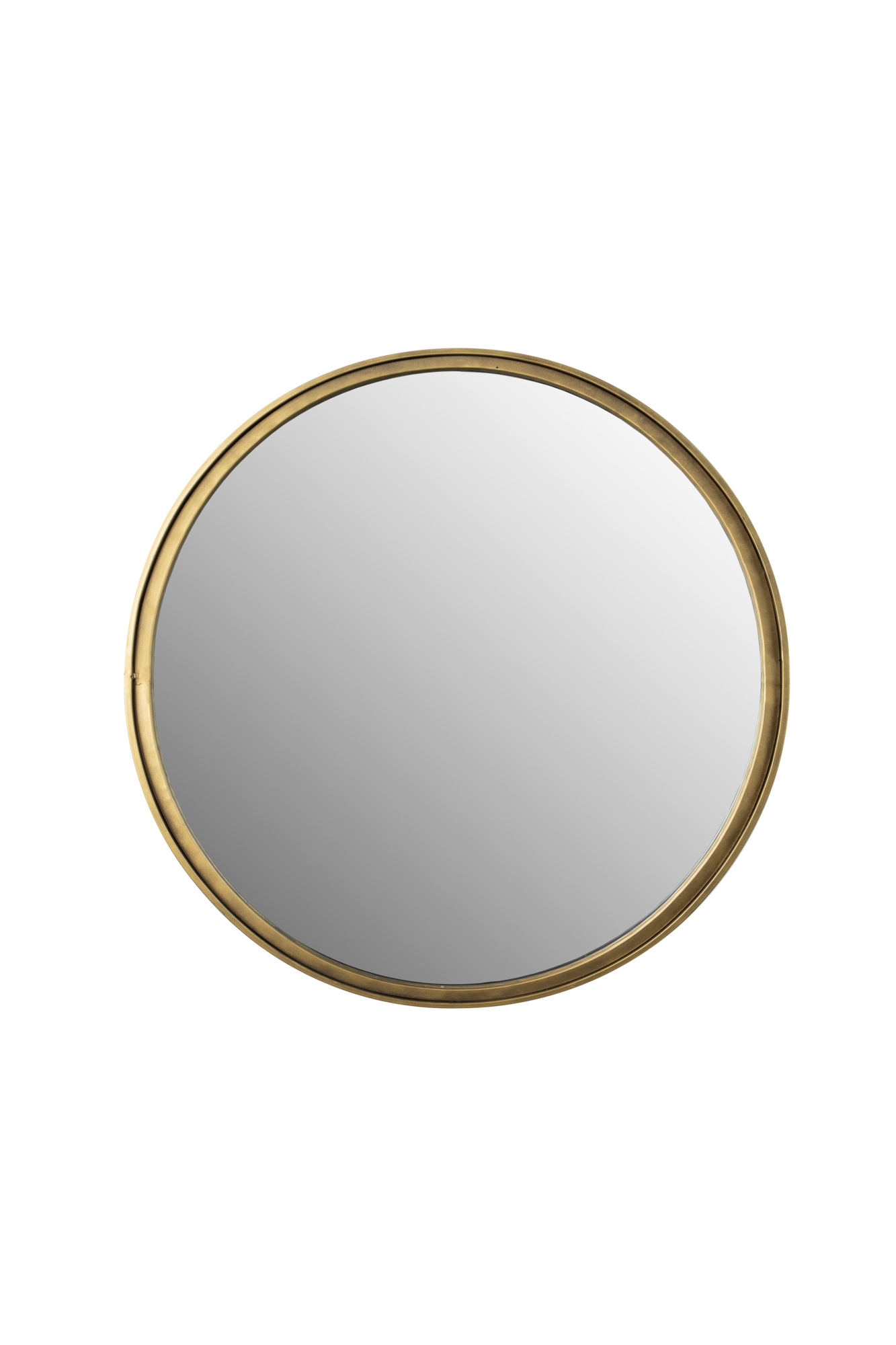 Spiegel Matz rond Goud