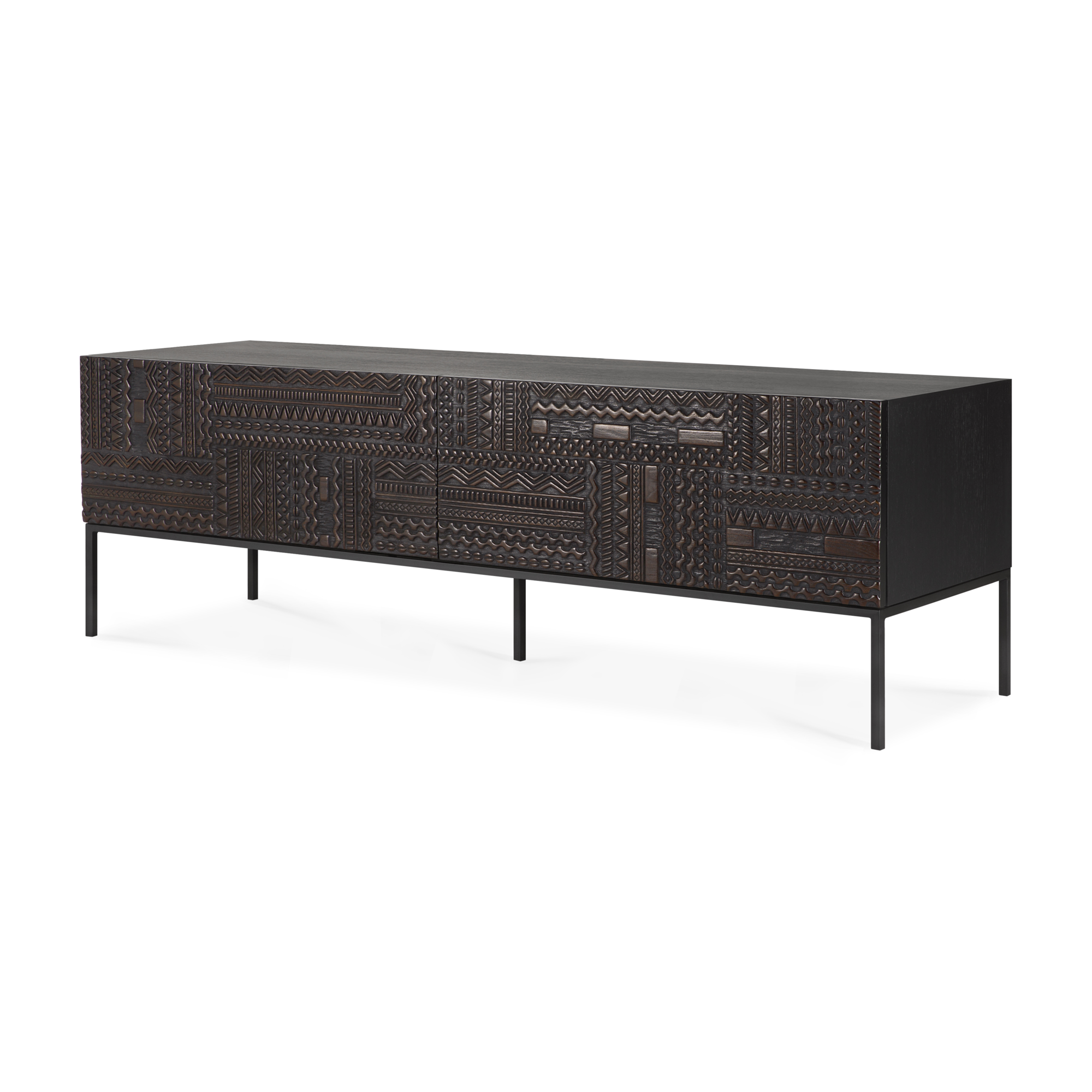 Tv-meubel Tabwa teak 160 cm