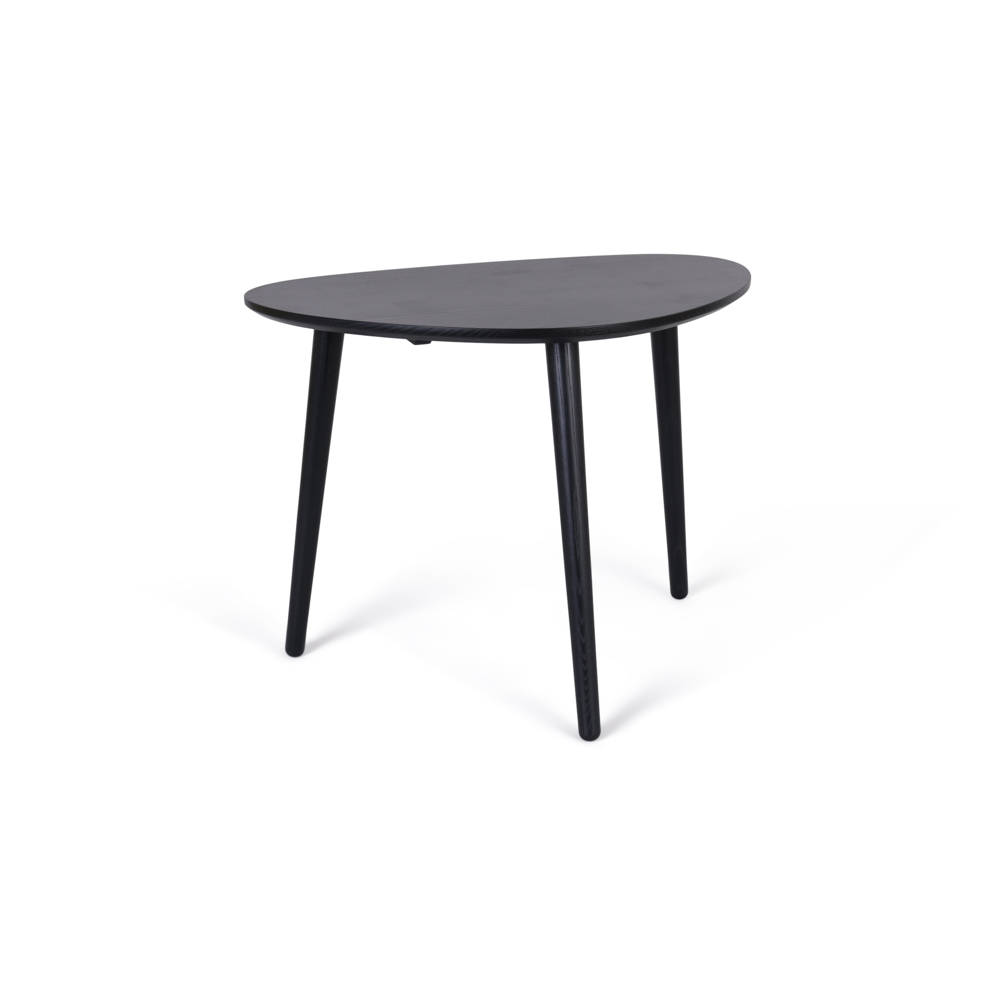 Bijzettafel Holly organic black S