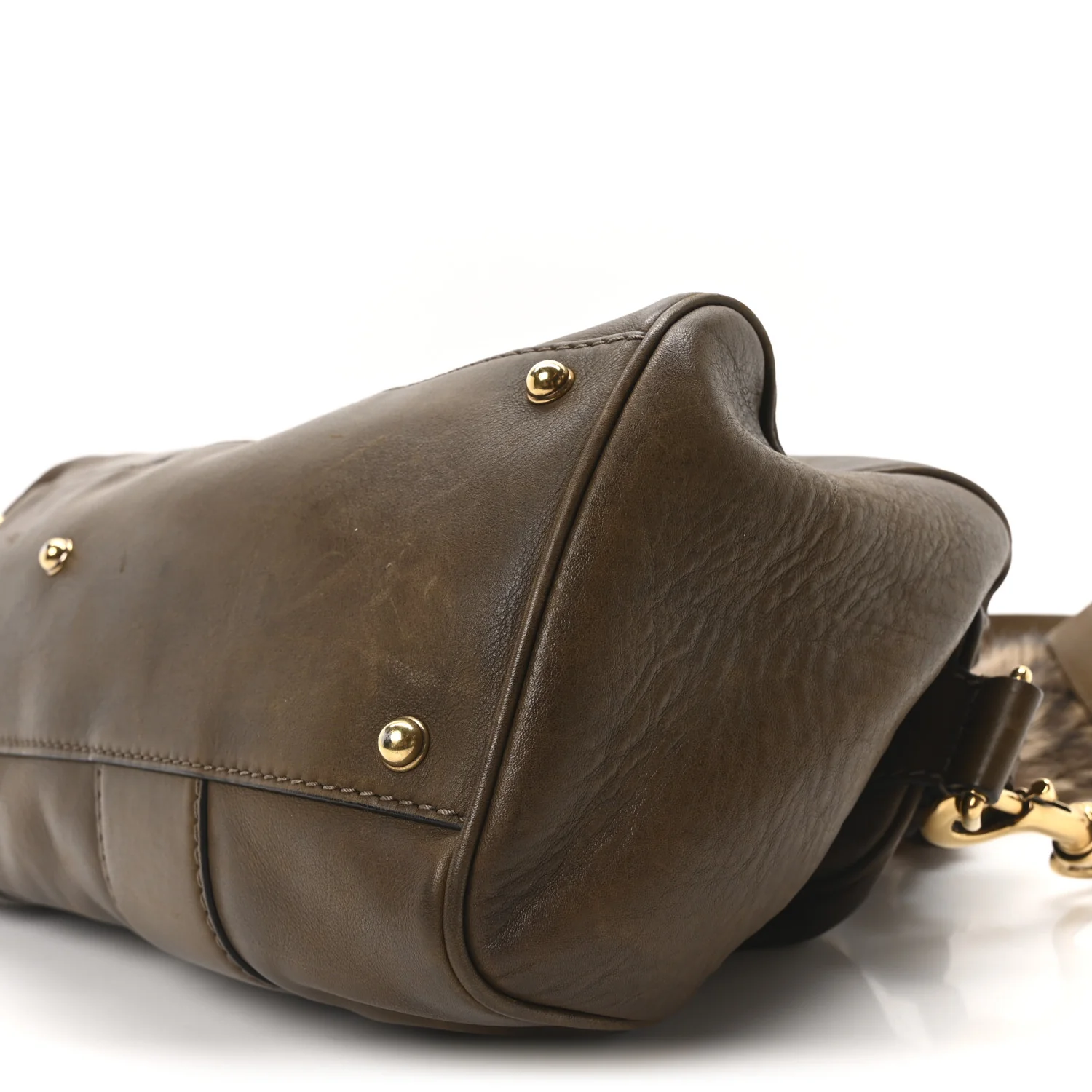 Calfskin Smilla Shoulder Bag Winter Leaf - Top Club