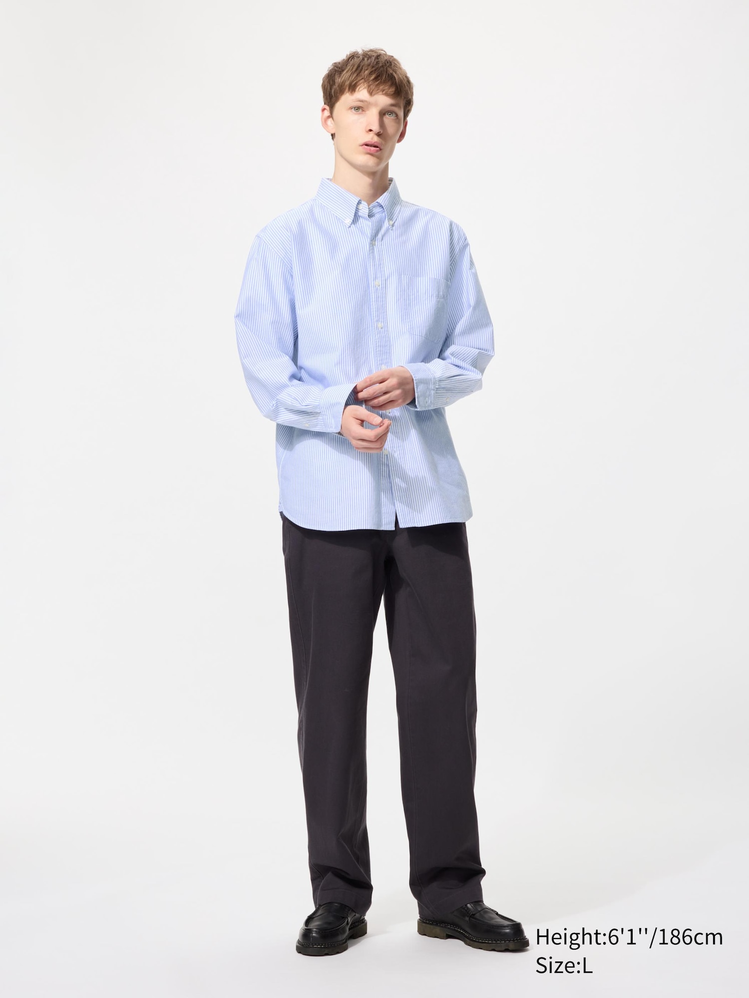 Oxford Long Sleeve Shirt (Regular Fit)