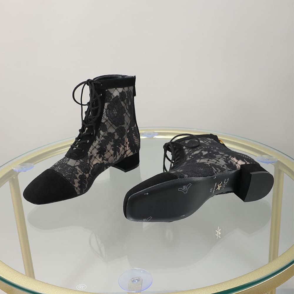 DIOR Naughtily-D Heeled Ankle Boot - Top Club