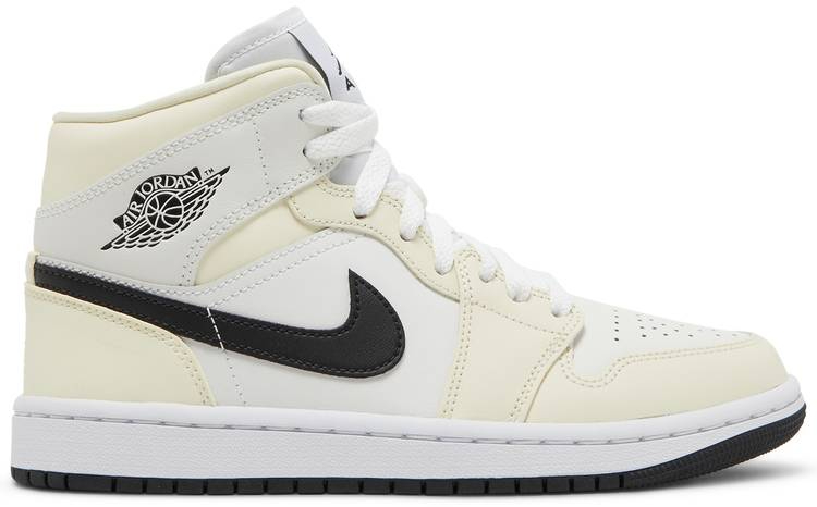 Wmns Air Jordan 1 Mid  Coconut Milk  BQ6472-121 - Sneaker Replica Workshop