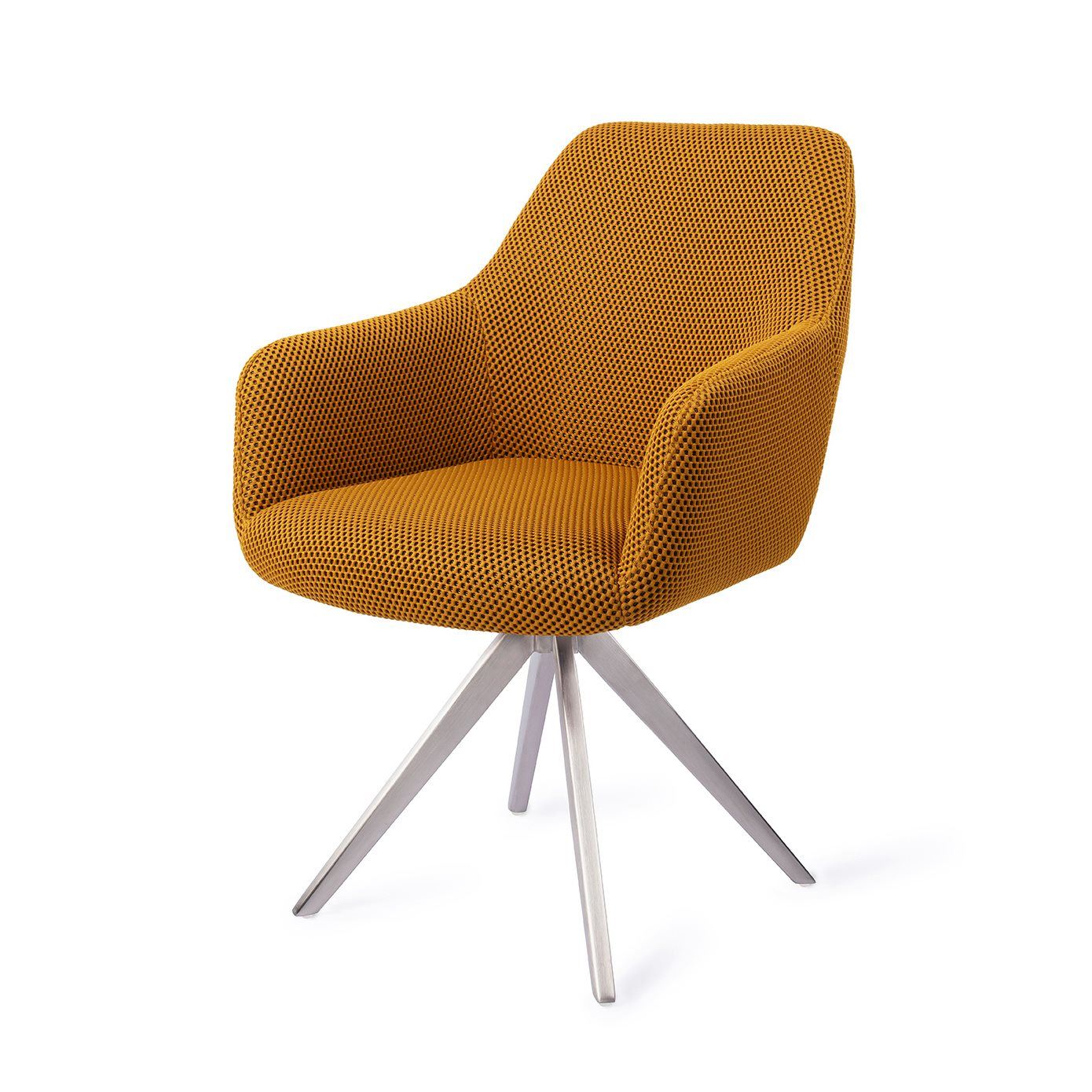 Jesper Home Eetkamerstoel Hiroo - Turn Steel Groovy Garam