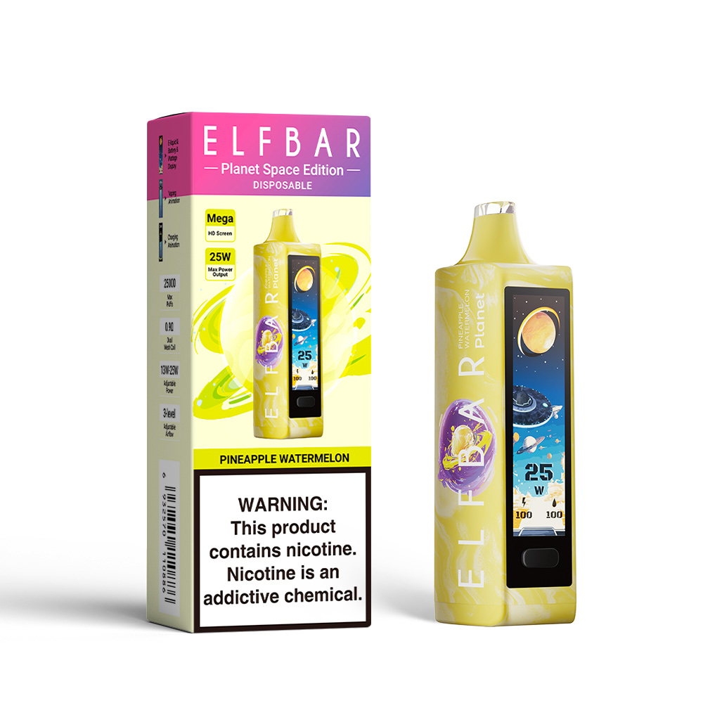 ELF BAR PLANET 25K Rechargeable Disposable Vape (All Flavours)