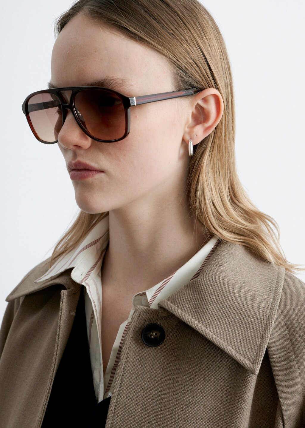 & Other Stories OVERSIZED AVIATOR SUNGLASSES