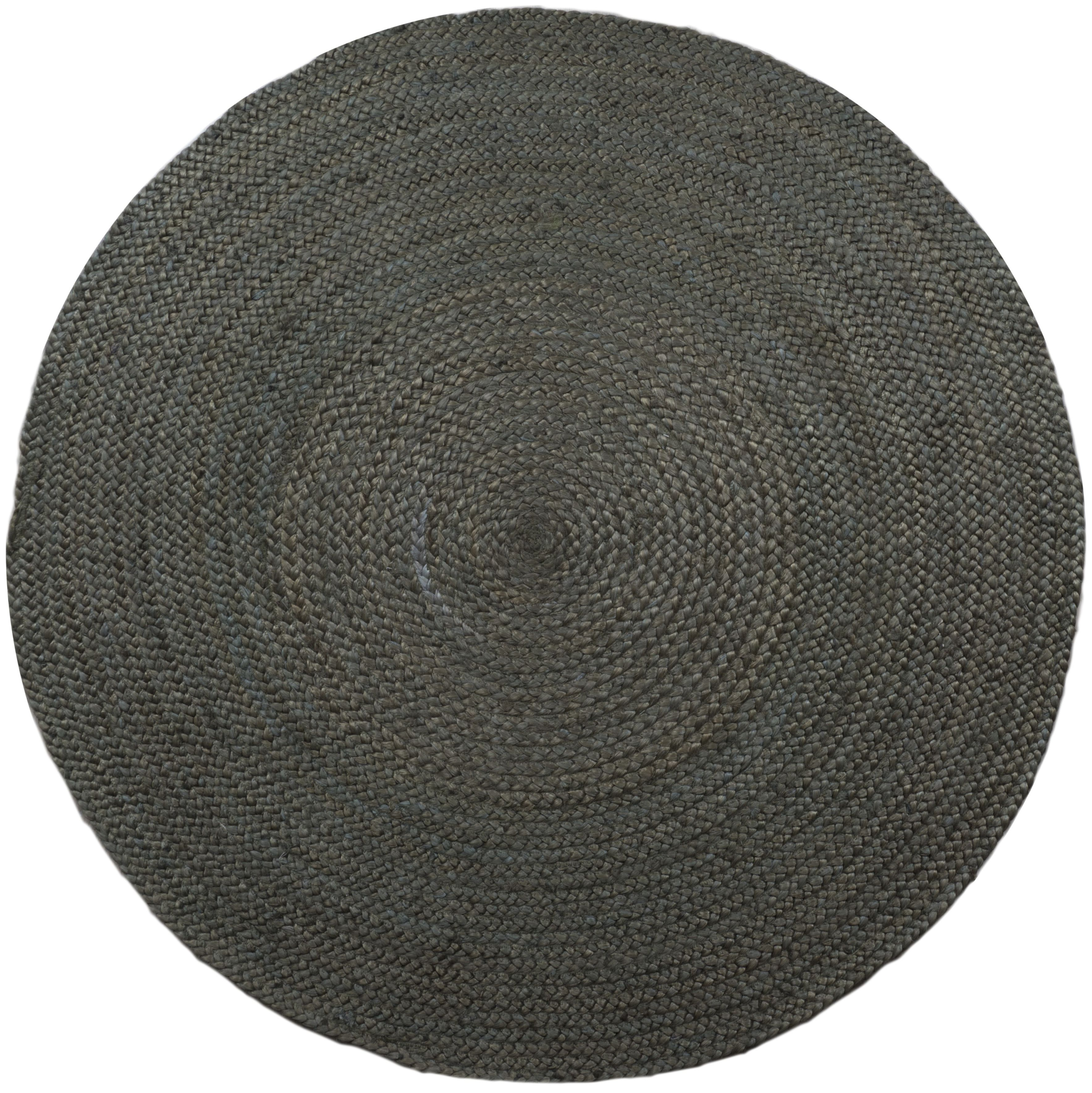 Rond voerkleed Jute army green ø120 cm