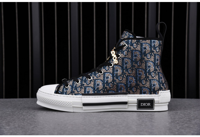 Dior B23 OBLIQUE HIGH TOP Shoes T00853H064 - Sneaker Replica Workshop