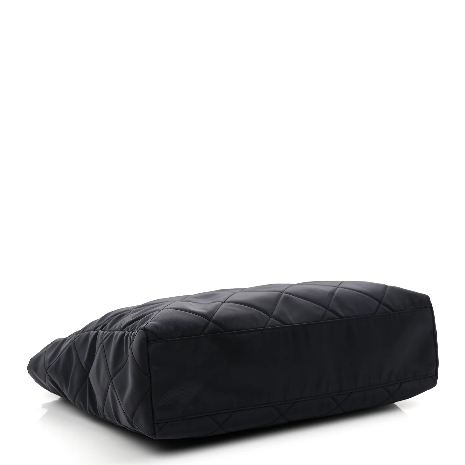 Nylon Tessuto Impuntu Quilted Tote Baltico - Top Club
