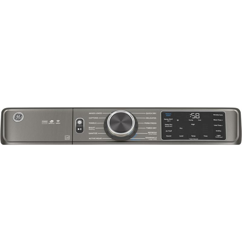 GE ENERGY STAR 7.8 cu. ft. Kapazität Smart Front Load Electric Dryer mit Dampf und Sanitize Cycle