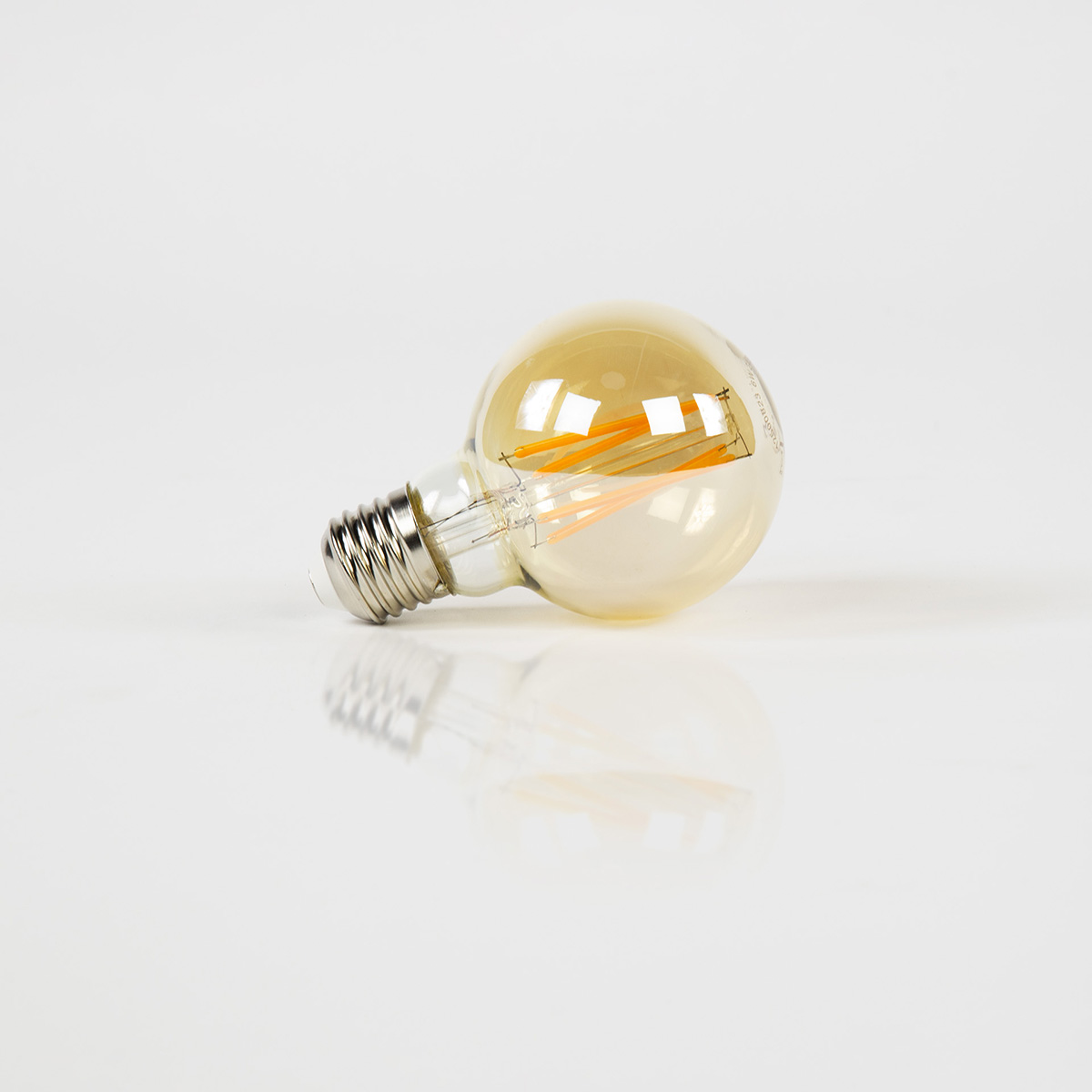 Lamp J  - LED filament bol Ø7
