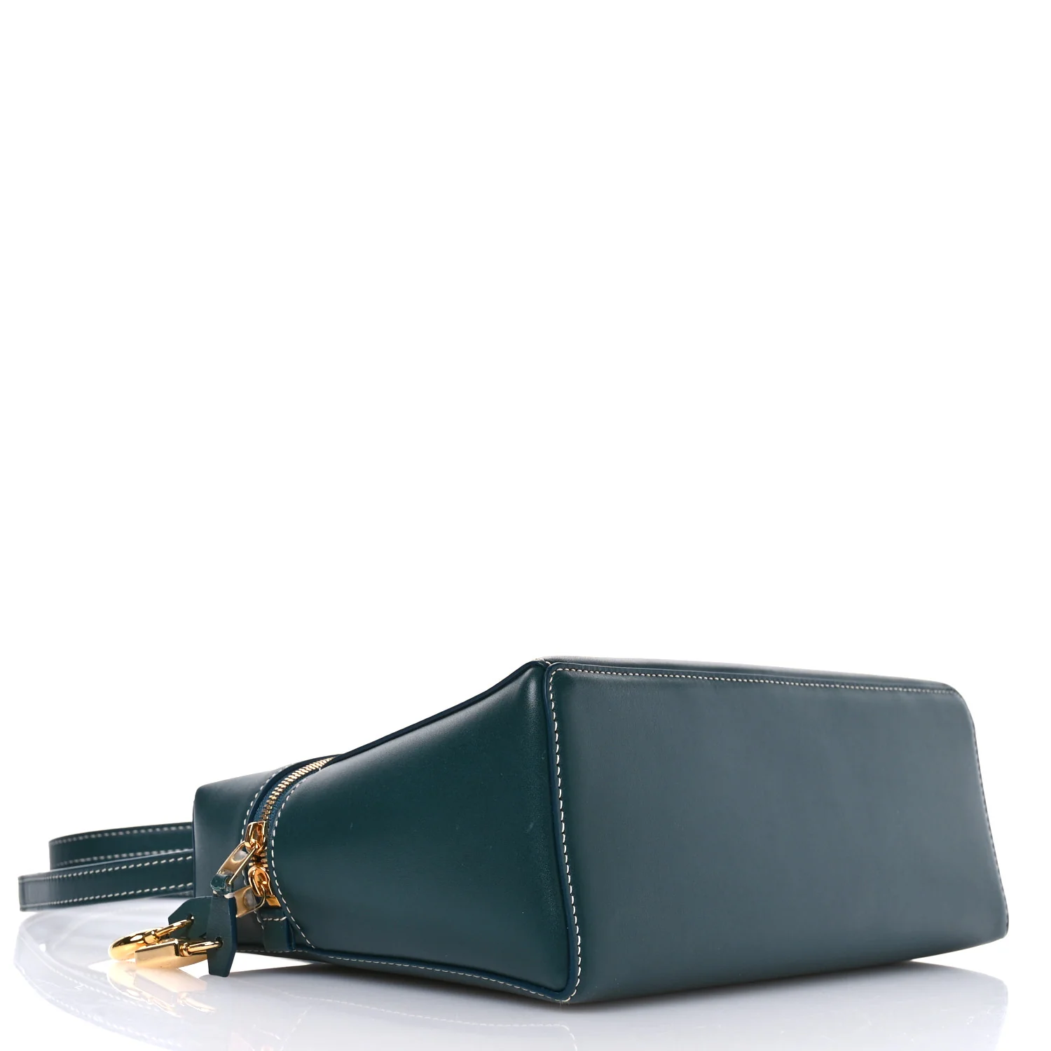 Smooth Calfskin Extra Bag L27 New Petrolio - Top Club