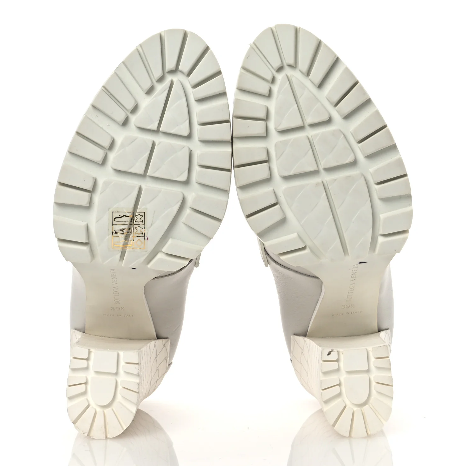 Calfskin Loafer Pumps 39.5 Mist Bianco - Top Club