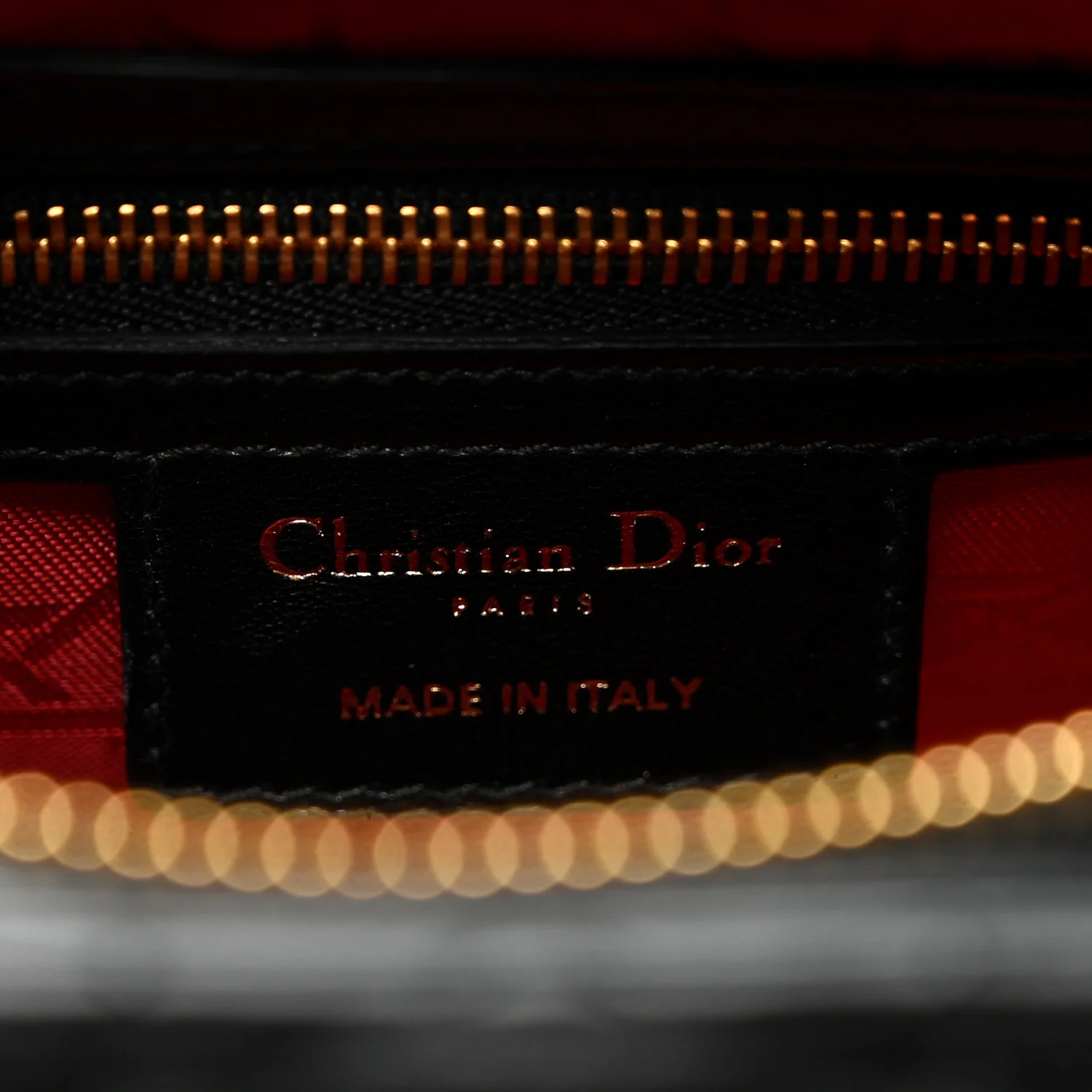 Lambskin Cannage Medium Lady Dior Black - Top Club