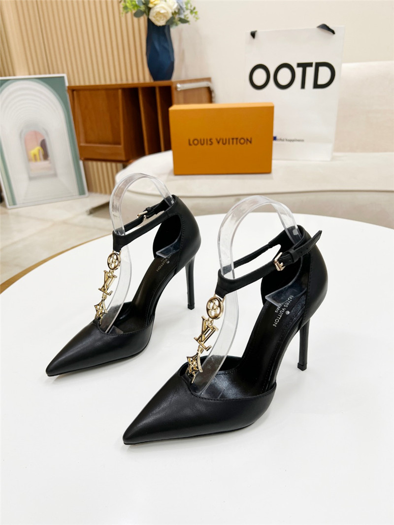 louis vuitton LV metal chain high heels - Sneaker Replica Workshop