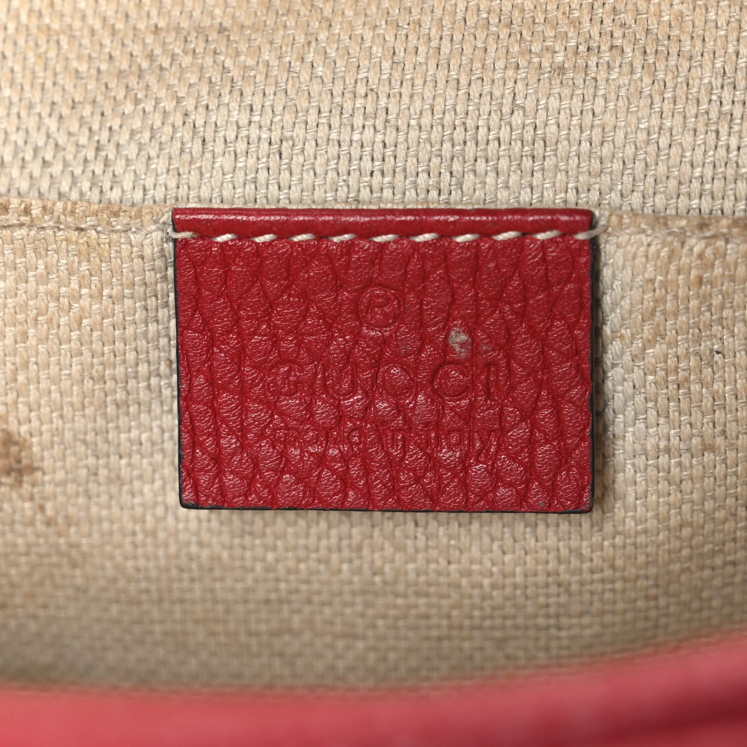 Pebbled Calfskin Small Soho Disco Bag Vibrant Red - Top Club
